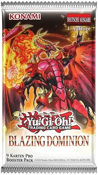 YGO TCG: Blazing Dominion Booster DE