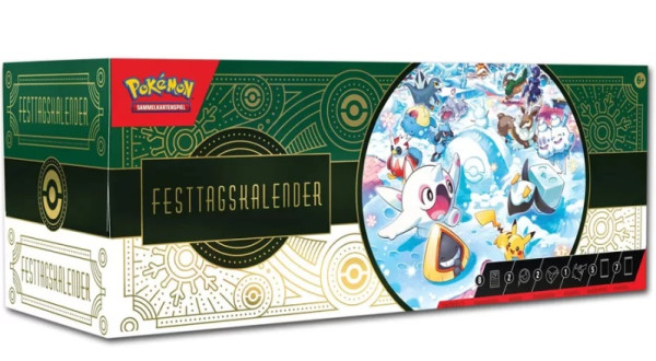 Pokemon TCG: Adventskalender / Festtagskalender 2024