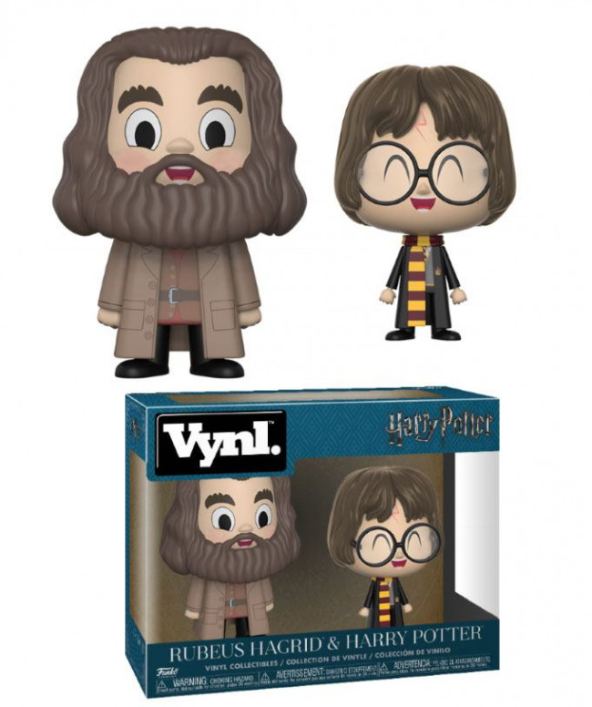 Funko VYNL - Harry Potter - Rubeus Hagrid + Harry Potter 2 Pack ...