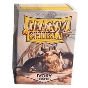 Dragon Shield Standard Sleeves - Matte Ivory (100 Sleeves)