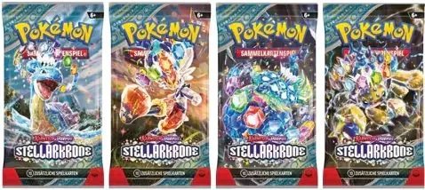 Pokemon TCG: Karmesin und Purpur 07 Stellarkrone - Booster