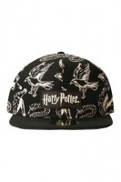Harry Potter Snapback Cap Heraldic Animals BW Harry Potter Snapback Cap Heraldic Animals BW