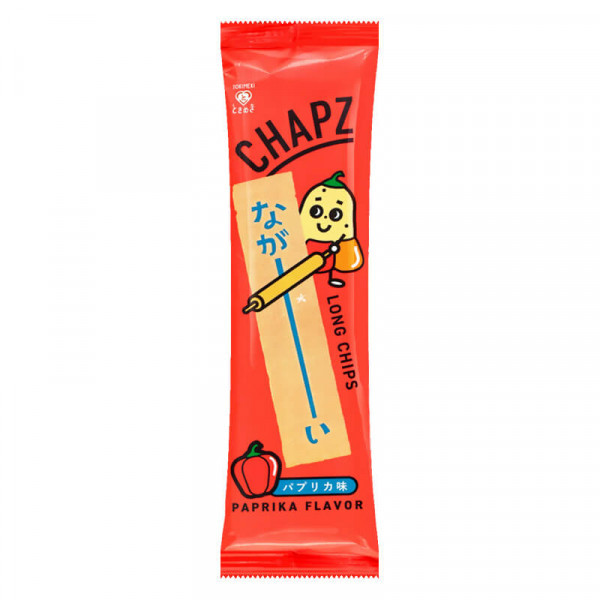 Snack: Chapz Long Chips - Paprika Flavour 75g