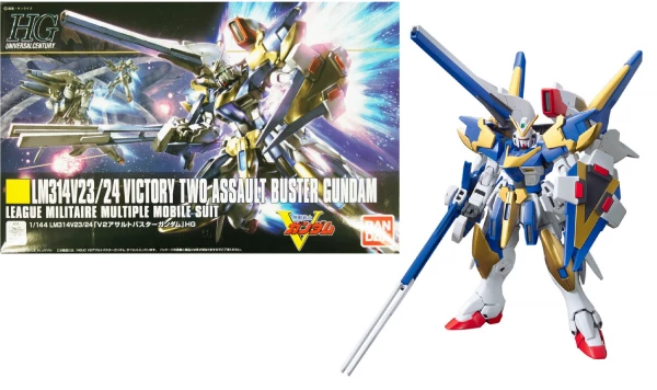 Model Kit: HG Gundam Universal Century 189 - LM314V23/24 Victory Two Assault Buster 1/144