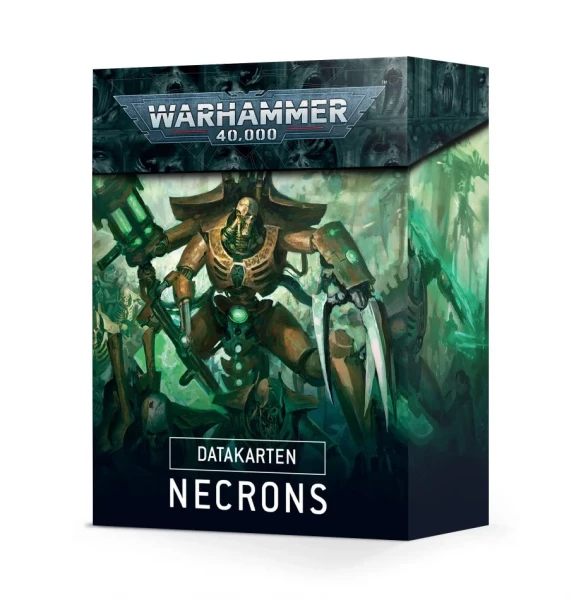 Warhammer 40,000: 49-03 Datakarten / Datacards: Necrons 2020 (DE)