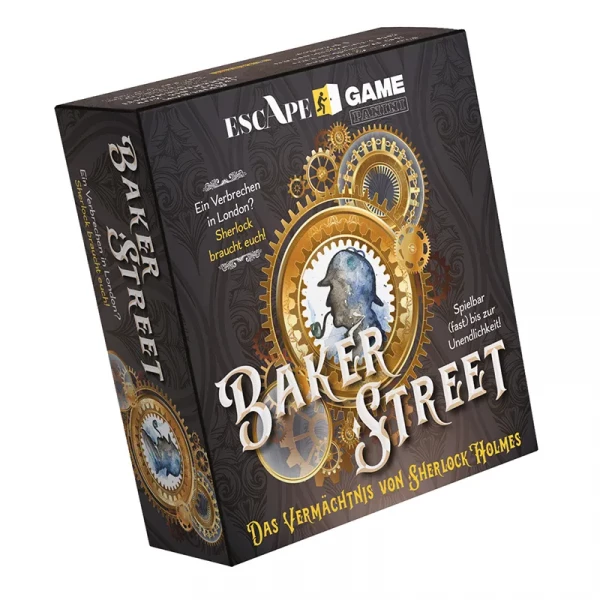 Escape Game: Baker Street - Das Vermächtnis von Sherlock Holmes Escape Room Box