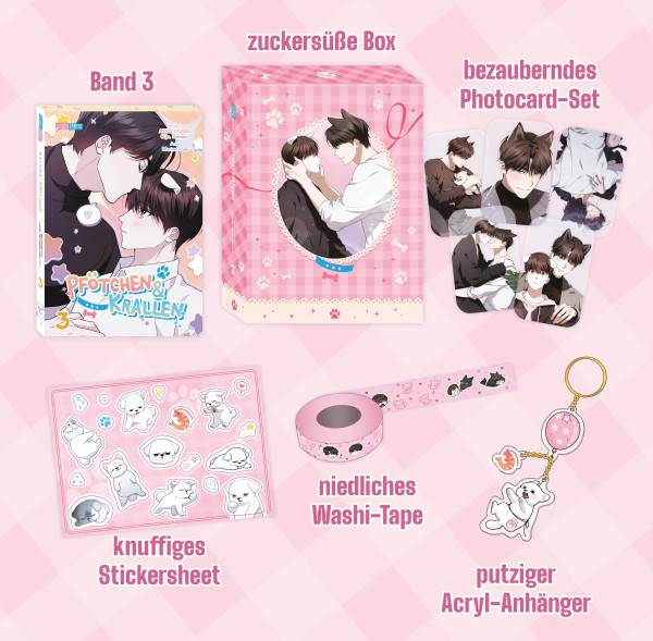 Pfötchen und Krallen 03 - Limited Edition mit Schmuckbox