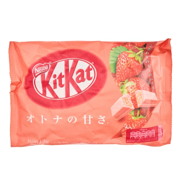 Snack: KitKat - Erdbeere / Strawberry / Ichigo 113g