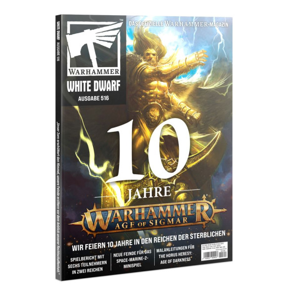 White Dwarf - 2025-09 September - Ausgabe 516 - 10 Jahre Age of Sigmar