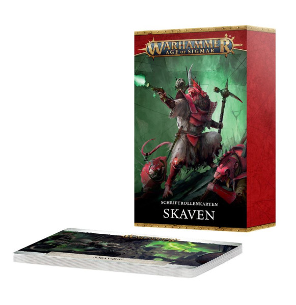 Warhammer Age of Sigmar: 90-05 Skaven - Warscroll Cards 2024