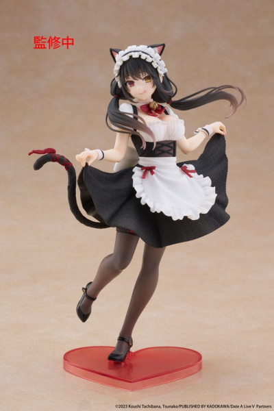 FIgure: Date A Live V Coreful PVC Statue Kurumi Tokisaki Cat Ear Maid Ver. 18 cm