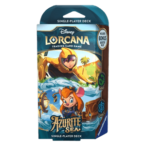 Disney Lorcana: 06 Azurblaues Meer - Starterdeck Smaragd Saphir DE