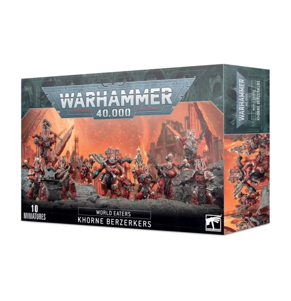 Warhammer 40,000: 43-10 World Eaters - Khorne Berserkers 2023