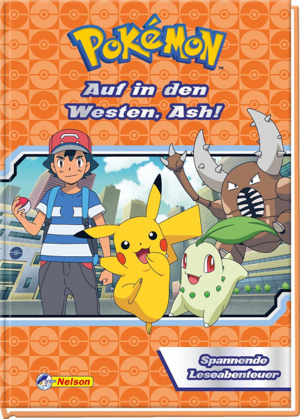 Pokemon Roman: Auf in den Westen, Ash