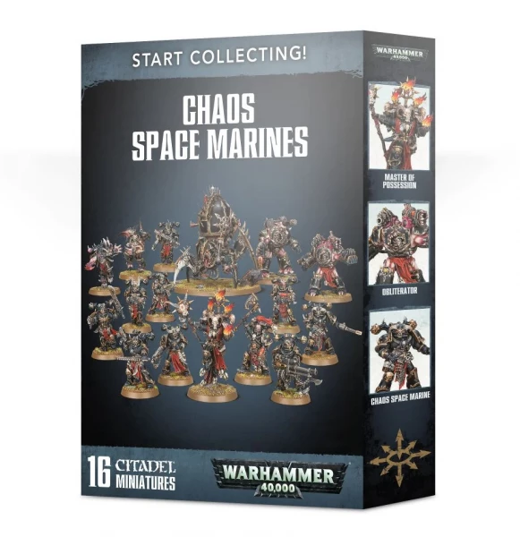Warhammer 40,000: 70-40 Start Collecting! Chaos Space Marines