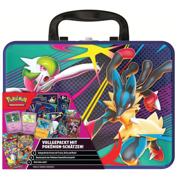 Pokemon TCG: Back to School Sammelkoffer 2025 - Trasla, Kirila, Riolu