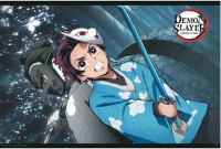 Poster: C05 Demon Slayer - Tanjiro & Urukodaki 91,5 x 61 cm Poster: C05 Demon Slayer - Tanjiro & Urukodaki 91,5 x 61 cm
