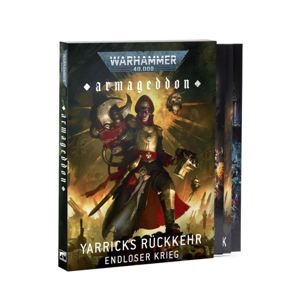 Warhammer 40,000: 40-76 Armageddon - Yarricks Rückkehr - Endloser Krieg Schuber DE