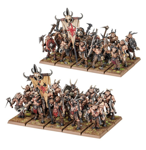 Warhammer The Old World: Beastmen Brayherds Gor Herd