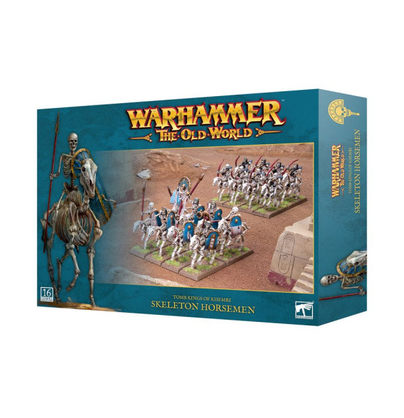 Warhammer The Old World: 07-10 Tomb Kings of Khemri - Skeleton Horsemen / Skelettreiter 2024