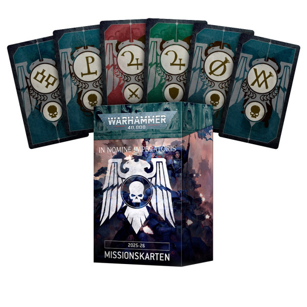Warhammer 40,000: In Nomine Imperatoris - Missionskarten 2025-2026 DE