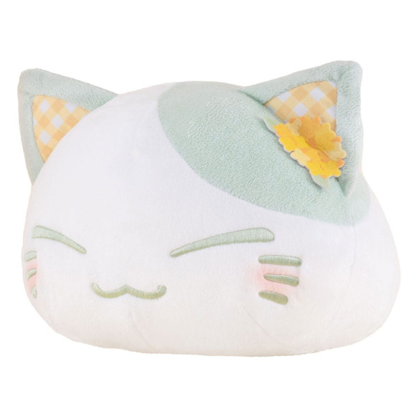 Plüsch: Nemuneko Cat Rape Flower Pattern Ear Decoration Yellow Green Ver. 30 cm