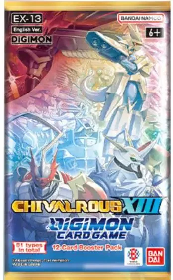 Digimon Card Game - Chivalrous XIII - EX-13 Extra Booster - EN