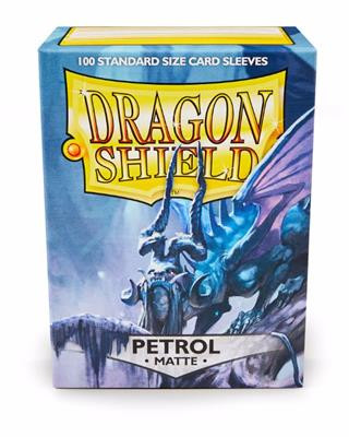 DRAGON SHIELD STANDARD SLEEVES - MATTE PETROL (100 SLEEVES)