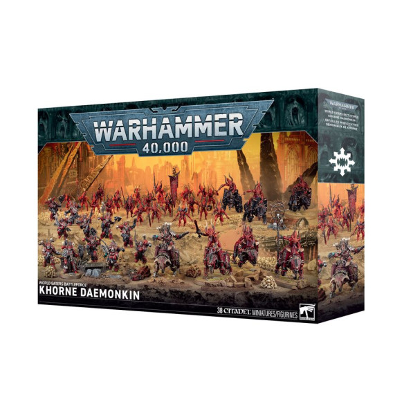 Warhammer 40,000: 67-07 World Eaters Battleforce - Khorne Daemonkin 2026