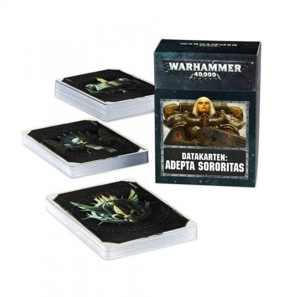 Warhammer 40,000: 52-02 Datakarten / Datacards: Adepta Sororitas 2020 (DE)