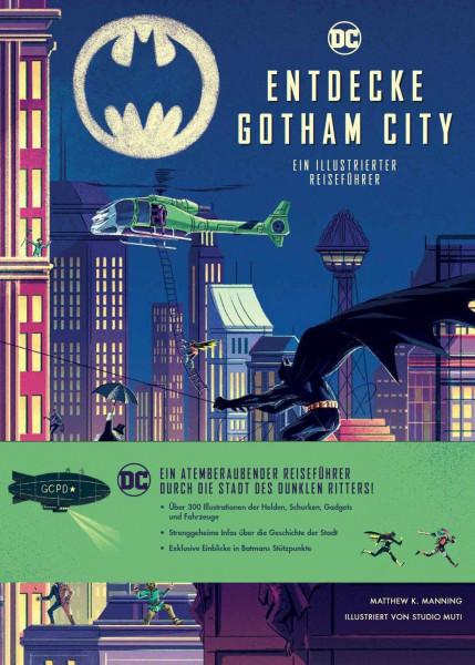 Artbook: DC Comics - Entdecke Gotham City: Ein illustrierter Reiseführer