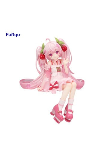Figure: Hatsune Miku Noodle Stopper PVC Statue Sakura Miku 2025 14 cm