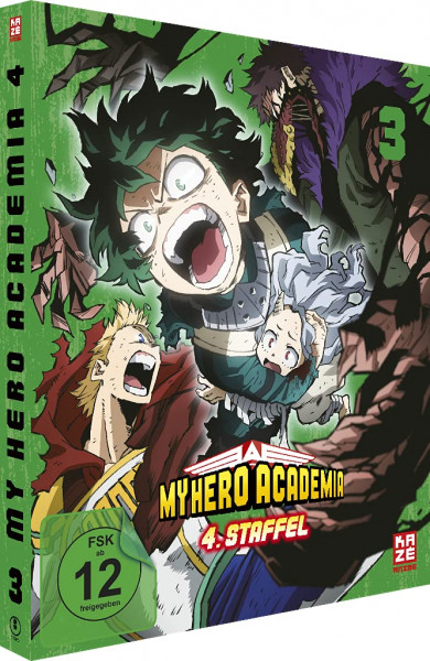 DVD My Hero Academia Staffel 4 Vol. 03