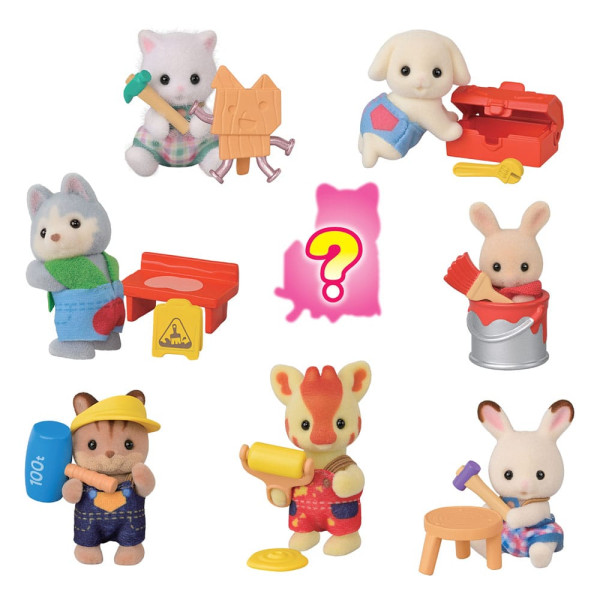 Figure: Sylvanian Families: Baby Builders Series Blind Bag 5 cm