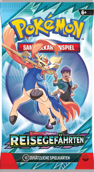 Pokemon TCG: Booster Karmesin und Purpur 09 Reisegefährten