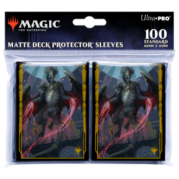 UP - Streets of New Capenna 100ct Sleeves V3 for Magic: The Gathering