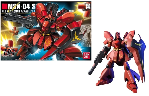 Model Kit: HG Gundam Universal Century 088 - MSN-04 Sazabi 1/144