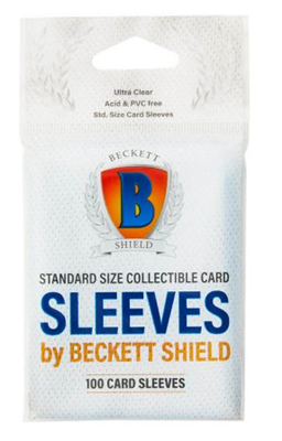 Sleeves: Becket SHIELD STANDARD CARD SLEEVES (100 SLEEVES)
