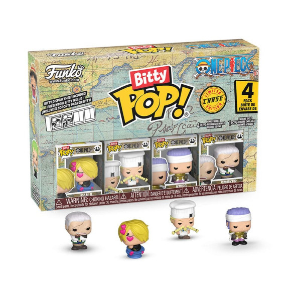 Funko Bitty POP! One Piece - 4-Pack Sanji
