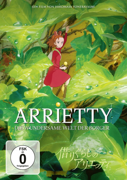 DVD Arrietty Die Wundersame Welt der Borger