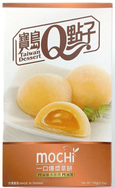 Snack: Mochi - Pfirsich / Peach Box 104g