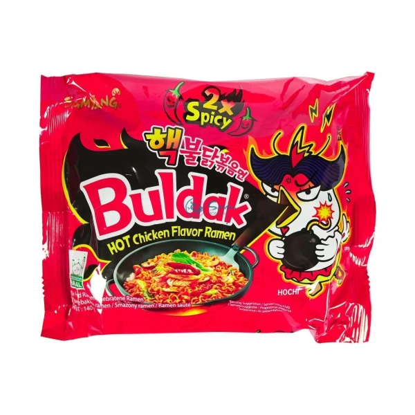 Snack: Samyang Buldak - Hot Spicy Chicken Ramen - 2x Spicy 140g