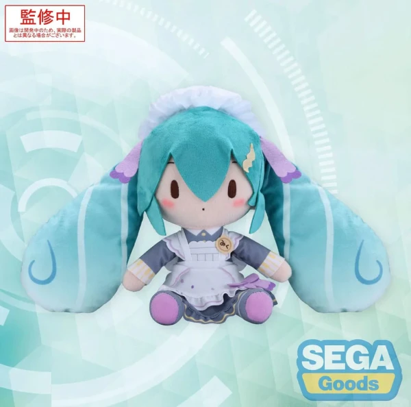 Plüsch: Charakter Vocal Series 01: Hatsune Miku Fuwa Petit Plüsch Figur Hatsune Miku Klassische Maid