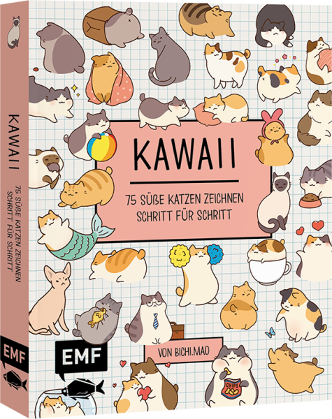 Kawaii - 75 süße Katzen zeichnen