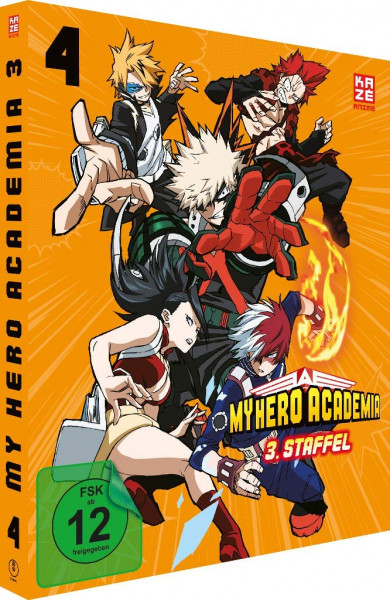 DVD My Hero Academia Staffel 3 Vol. 04
