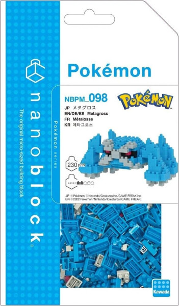nanoblock nbpm-098: Pokemon - Metagross