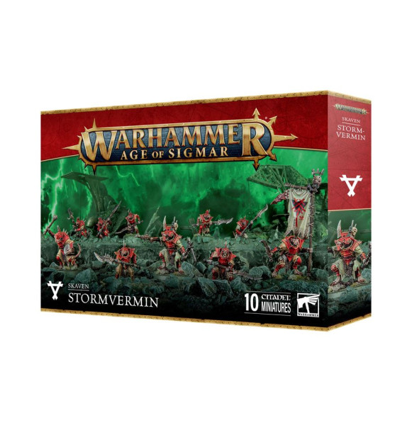 Warhammer Age of Sigmar: 90-07 Skaven - Stormvermin / Sturmratten 2024