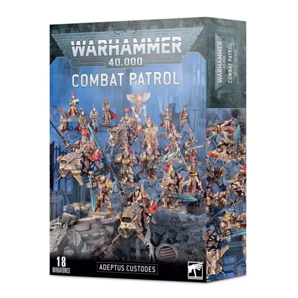 Warhammer 40,000: 01-18 Adeptus Custodes - Kampfpatrouille / Combat Patrol 2022