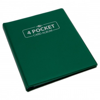 Blackfire 4 Pocket Card Album - Green