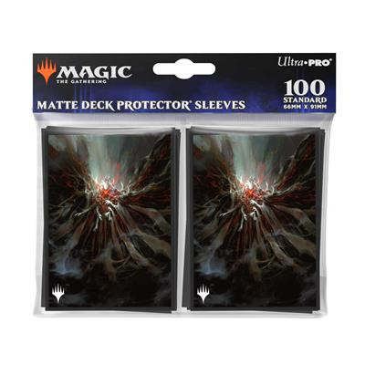 UP - Duskmourn 100ct Deck Protector Sleeves Commander A for Magic: The Gathering